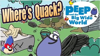 PBS Kids  Peep and The Big Wide World Games Wheres Quack  Peep Hide  Seek