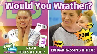 Embarrassing Video or Texts Read Aloud  Coop  Cami Ask the World  Disney Channel