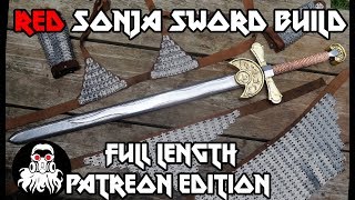 Red Sonja Sword Build Full Length Patreon Edition