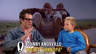 Jackass Presents Bad Grandpa  Interview  Johnny Knoxville  Jackson Nicoll  Path