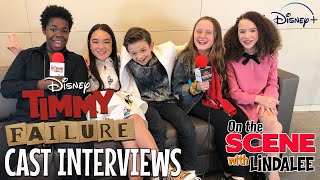 Disney TIMMY FAILURE Cast Interviews Fun Moments Total the Polar Bear vs Baby Yoda and much More