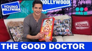 The Good Doctor Playing Operation with Star Nicholas Gonzalez