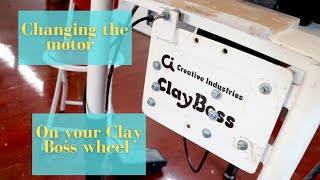 Beau and Kara Studios Replacing the motor on your clay boss wheel Episode 132