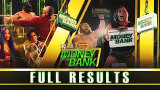 Full WWE Money In The Bank 2020 Results