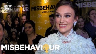 Keira Knightley on the importance of telling the story of Misbehaviour  Premiere Interview