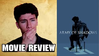 Army of Shadows 1969 French War Movie Review