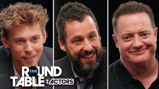 Actors Roundtable Austin Butler Brendan Fraser Ke Huy Quan Adam Sandler  More