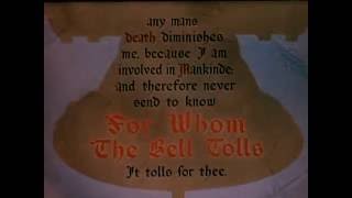 For Whom The Bell Tolls