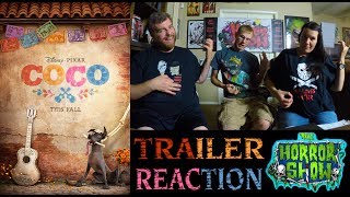 Coco 2017 Pixar Day of the Dead Movie Trailer Reaction  The Horror Show