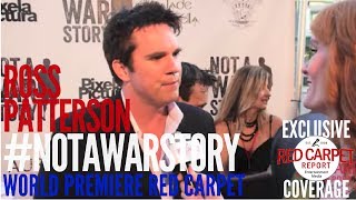 Ross Patterson interviewed at the World Premiere of Not a War Story BTS Documentary Range15