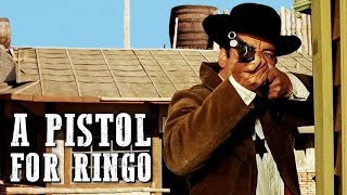 A Pistol for Ringo  WESTERN  Action Movie  English  Full Cowboy Film  Italo Western Movie