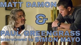 Matt Damon  Paul Greengrass interviewed by Simon Mayo