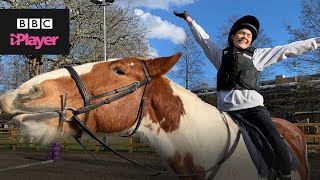Horse Riding with Lindsey  Blue Peter  CBBC