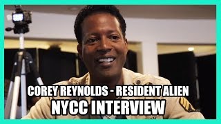 Corey Reynolds  RESIDENT ALIEN New York Comic Con Interview  NYCC 2019
