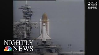 Archival Space Shuttle Challenger Disaster  NBC Nightly News