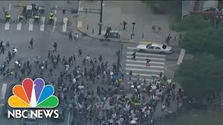 Protests Over George Floyds Death Erupt Across The US  NBC Nightly News