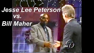 Jesse Lee Peterson on Politically Incorrect with Bill Maher Jesse Jackson George W Bush 2000 tbt