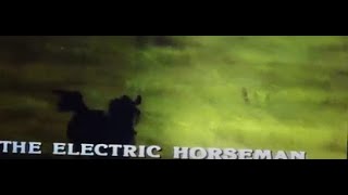 The Electric Horseman 1981 Discovision Laserdisc Opening