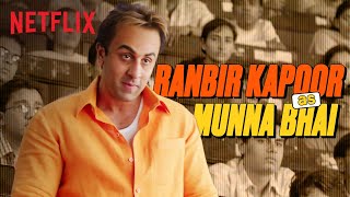 Ranbir Kapoors BRILLIANT ACTING as Munna Bhai  Sanju  Netflix India