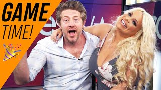 Trisha Paytas  Jason Nash Play The Newly Dating Game Watch To See Their Hilarious Reactions