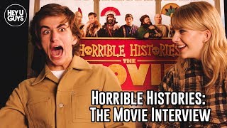 Sebastian Croft  Emilia Jones on Horrible Histories The Movie  Rotten Romans