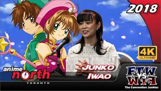 Junko Iwao Cardcaptor Sakura Toronto Anime North 2018 1st Full Panel