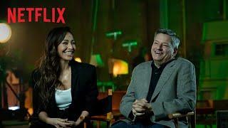 Ted Sarandos e Sabrina Sato no set de Reality Z  Netflix Brasil
