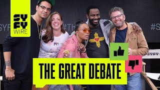 The Great Debate Hosted By Aisha Tyler  SYFY WIRE