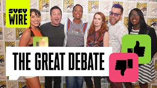 The Great Debate San Diego ComicCon 2019  SDCC 2019  SYFY WIRE