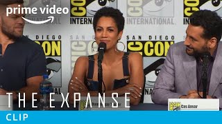 Dominique Tipper of The Expanse Show at SDCC 2019 Panel  Prime Video
