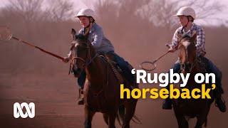 Polocrosse  rugby on horseback   Back Roads  ABC Australia