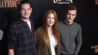 Henry Thomas Annalise Basso Parker Mack LA Haunted Hayrides 8th Annual VIP Event Red Carpet