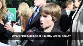 CJ Adams Interview 2012  The Odd Life Of Timothy Green Premiere