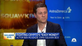 Cryptocurrency closely resembles a Ponzi scheme or multilevel marketing says actor Ben McKenzie