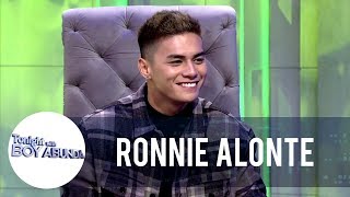 Ronnie talks about his and Loisas kissing scene in James and Pat and Dave  TWBA