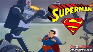SUPERMAN CARTOON The Mechanical Monsters 1941 HD 1080p  Bud Collyer Joan Alexander