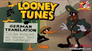 LOONEY TUNES Looney Toons DAFFY DUCK  Daffy The Commando 1943 Remastered HD 1080p
