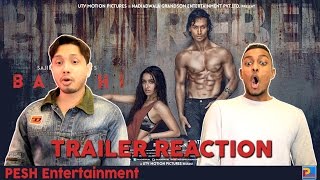 Baaghi Trailer Reaction  Review  English Subtitles  PESH Entertainment