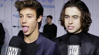 Cameron Dallas  Nash Grier Talk The Outfield  Dance HOTLINE BLING  Hollywire