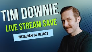 Tim Downie first signing stream from 24102023
