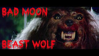 Bad Moon 1996  thor protect scene  werewolf fight HD