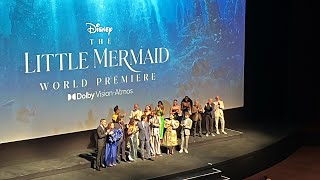 Director Rob Marshall introduces cast and crew of The Little Mermaid