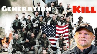 Generation Kill Funny Moments  Marine Corps in Iraq Marine Reacts