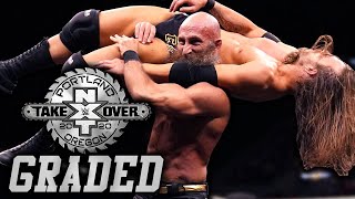 WWE NXT TakeOver Portland 2020 Graded  Adam Cole Vs Tommaso Ciampa Finn Blor Vs Johnny Gargano