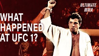 What Happened at UFC 1 The Beginning