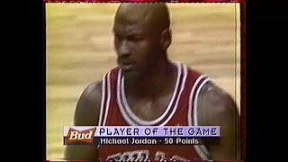 Chicago  Miami  Michael Jordan 50 pts  1996 Full Game