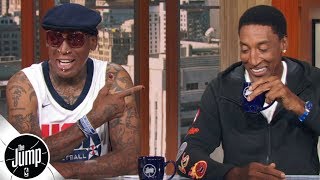 Scottie Pippen  Dennis Rodman Our Bulls would have gone 500 during the lockout season  The Jump