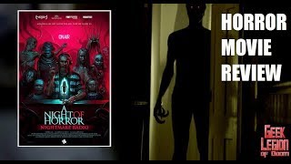 A NIGHT OF HORROR NIGHTMARE RADIO  2019 James Wright  Anthology Horror Movie Review