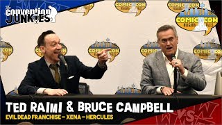 Bruce Campbell  Ted Raimi Ash vs Evil Dead Niagara Falls Comic Con 2019 QA Panel