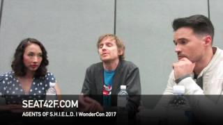Agents Of SHIELD WonderCon 2017 Interview Maurissa Tancharoen Jed Whedon Brett Dalton